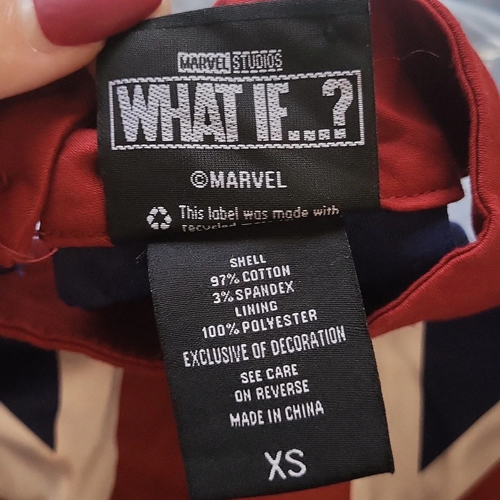 Her Universe Marvel Captain Carter Halter Dress - Picture 14 of 15